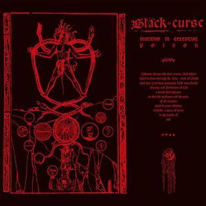 Black Curse - Burning In Celestial Poison  CD